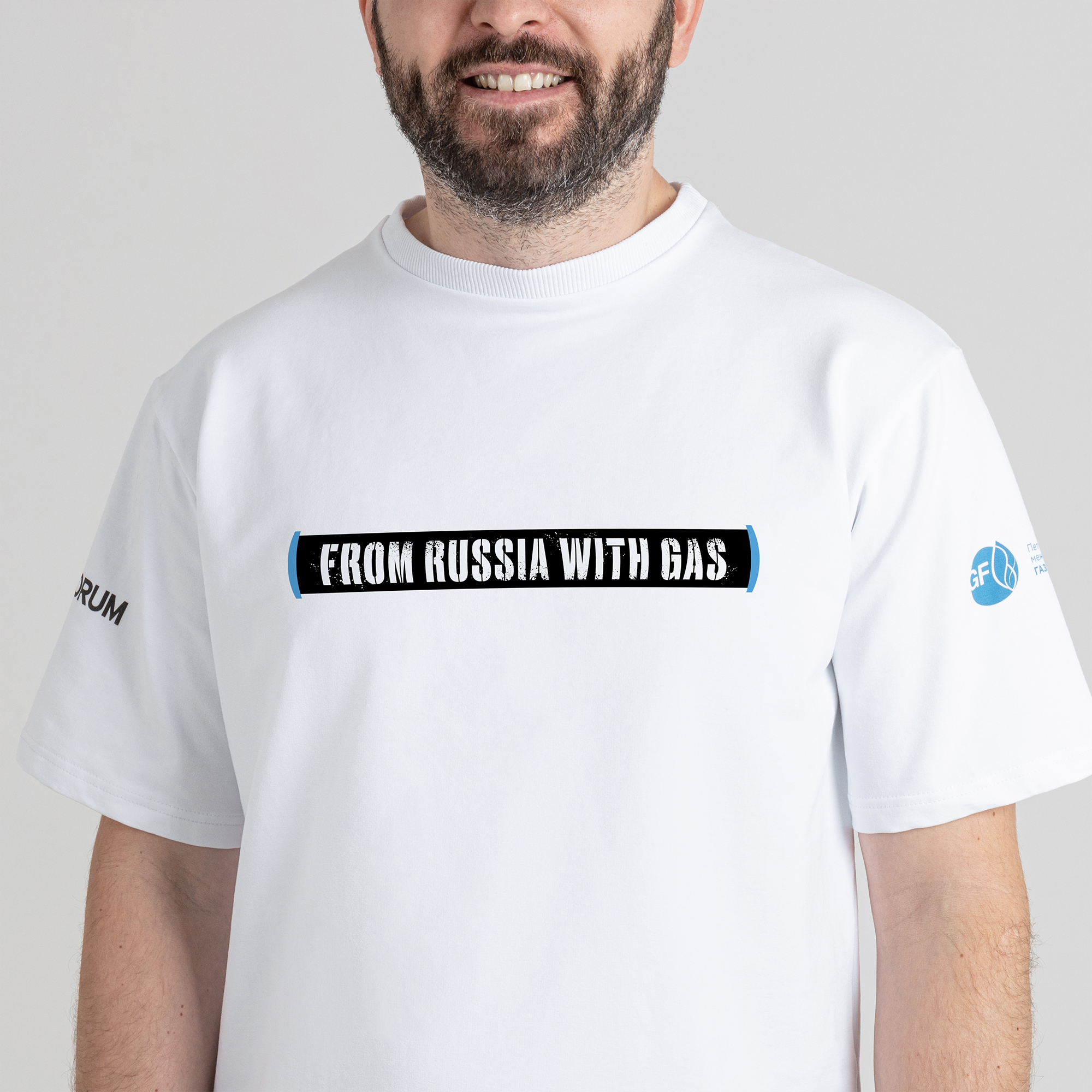 Футболка «FROM RUSSIA WITH GAS»